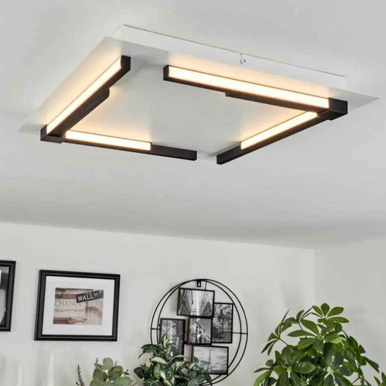 Plafonnier Leroux LED Blanc, 1 lumière