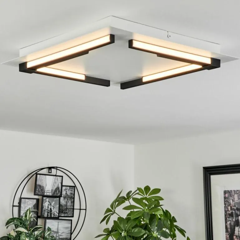 Plafonnier Leroux LED Blanc, 1 lumière