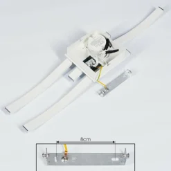 Plafonnier Letala LED Blanc, 3 lumières