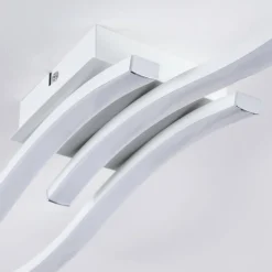 Plafonnier Letala LED Blanc, 3 lumières