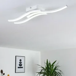 Plafonnier Letala LED Blanc, 3 lumières