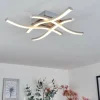 Plafonnier Letala LED Nickel mat, 4 lumières