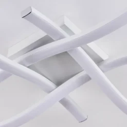 Plafonnier Letala LED Noir, 4 lumières