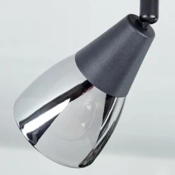 Plafonnier Leteque Couleur bois, Noir, 1 lumière