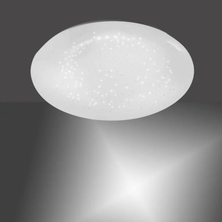 Plafonnier Leuchten Direkt SKYLER LED Blanc, 1 lumière