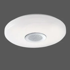 Plafonnier Leuchten Direkt PELVO LED Blanc, 1 lumière, Télécommandes, Changeur de couleurs
