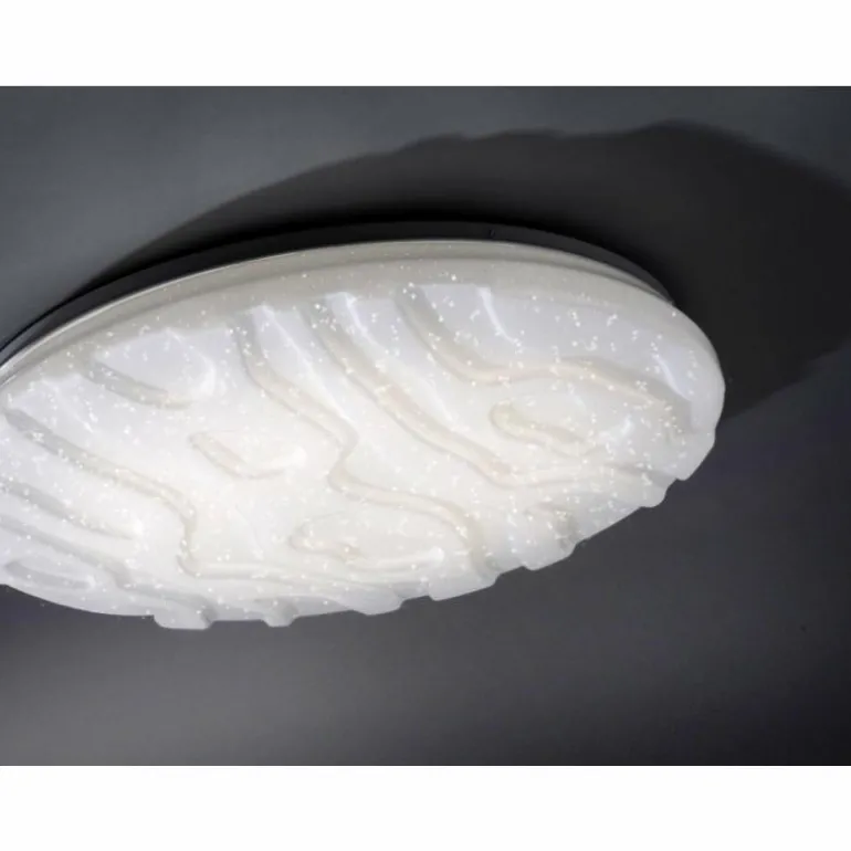 Plafonnier Leuchten Direkt RIA LED Blanc, 1 lumière