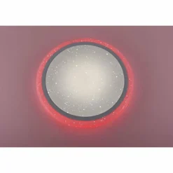 Plafonnier Leuchten Direkt LUISA LED Blanc, 1 lumière, Télécommandes, Changeur de couleurs