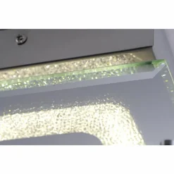 Plafonnier Leuchten Direkt LISA LED Chrome, 1 lumière