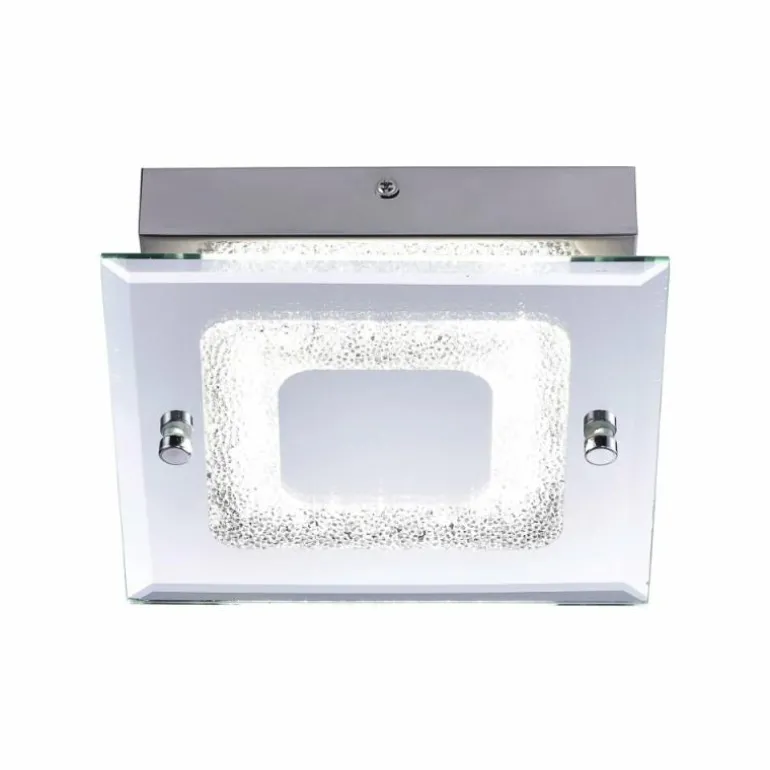 Plafonnier Leuchten Direkt LISA LED Chrome, 1 lumière