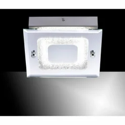 Plafonnier Leuchten Direkt LISA LED Chrome, 1 lumière
