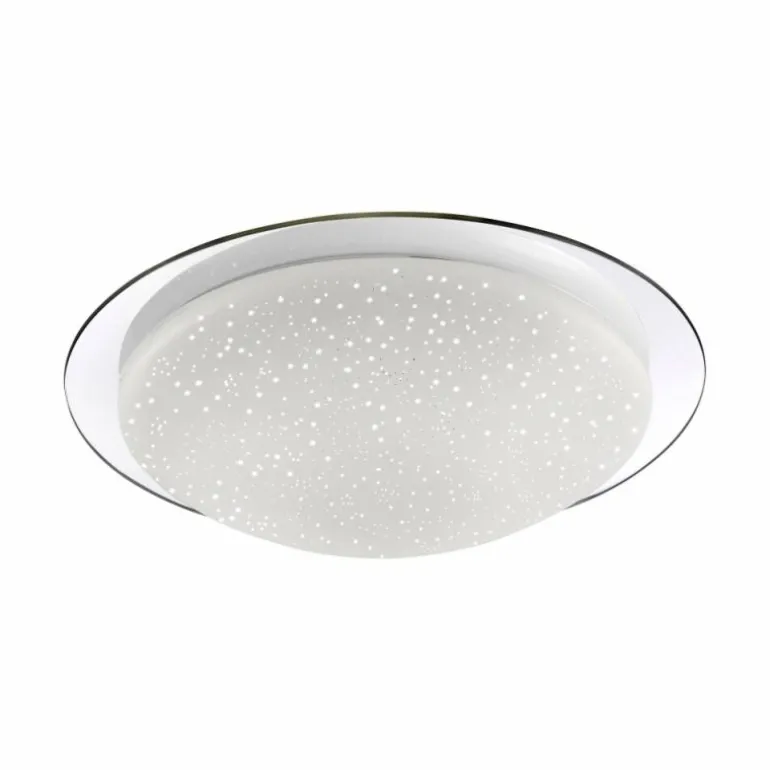 Plafonnier Leuchten Direkt SKYLER LED Chrome, 1 lumière