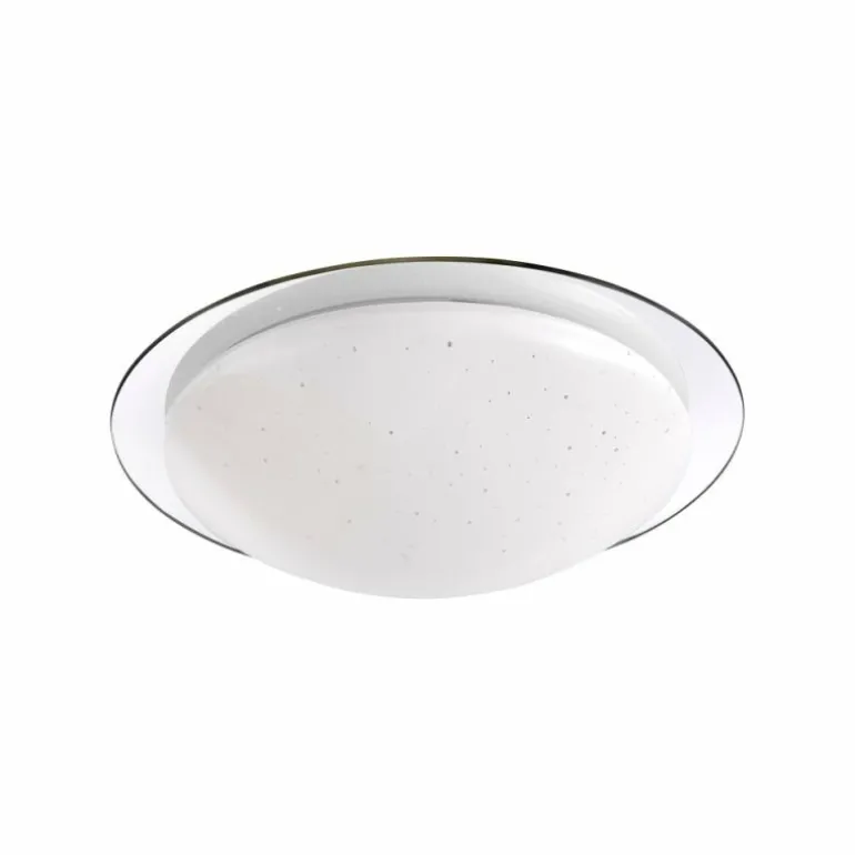 Plafonnier Leuchten Direkt SKYLER LED Chrome, 1 lumière