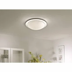 Plafonnier Leuchten Direkt SKYLER LED Chrome, 1 lumière
