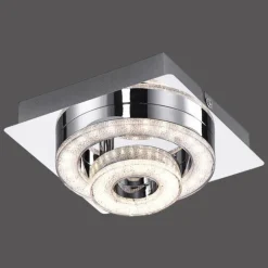 Plafonnier Leuchten Direkt TIM LED Chrome, 2 lumières