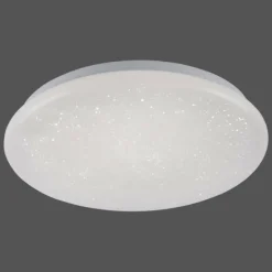 Plafonnier Leuchten Direkt SKYLER LED Blanc, 1 lumière, Détecteur de mouvement