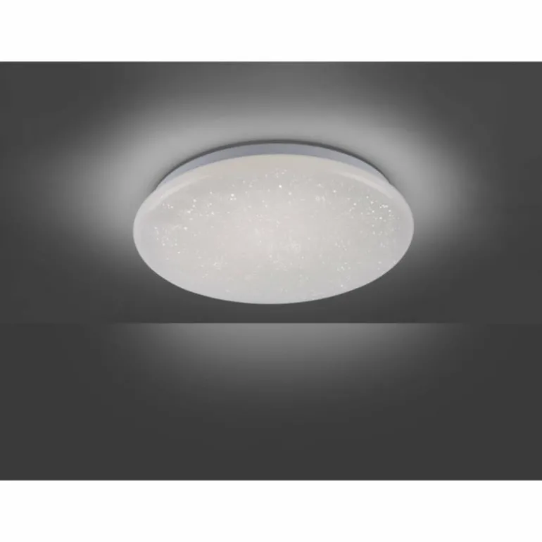 Plafonnier Leuchten Direkt SKYLER LED Blanc, 1 lumière, Détecteur de mouvement