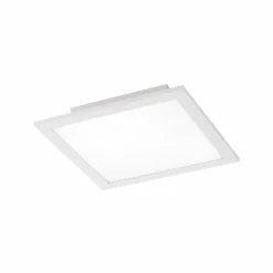Plafonnier Leuchten Direkt Ls-FLAT LED Blanc, 1 lumière, Télécommandes, Changeur de couleurs
