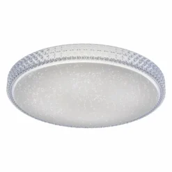 Plafonnier Leuchten Direkt Ls-FRIDA LED Transparent, 1 lumière, Télécommandes, Changeur de couleurs