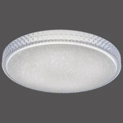 Plafonnier Leuchten Direkt Ls-FRIDA LED Transparent, 1 lumière, Télécommandes, Changeur de couleurs