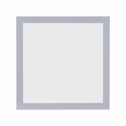 Plafonnier Leuchten Direkt FLAT LED Argenté, 1 lumière, Télécommandes