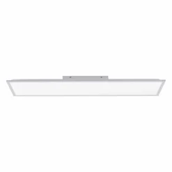 Plafonnier Leuchten Direkt FLAT LED Argenté, 1 lumière, Télécommandes