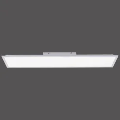 Plafonnier Leuchten Direkt FLAT LED Argenté, 1 lumière, Télécommandes