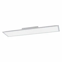 Plafonnier Leuchten Direkt FLAT LED Argenté, 1 lumière, Télécommandes