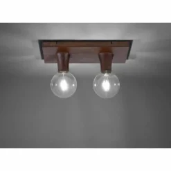 Plafonnier Leuchten Direkt TURN ME Rouille, 2 lumières