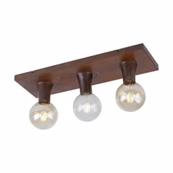 Plafonnier Leuchten Direkt TURN ME Rouille, 3 lumières