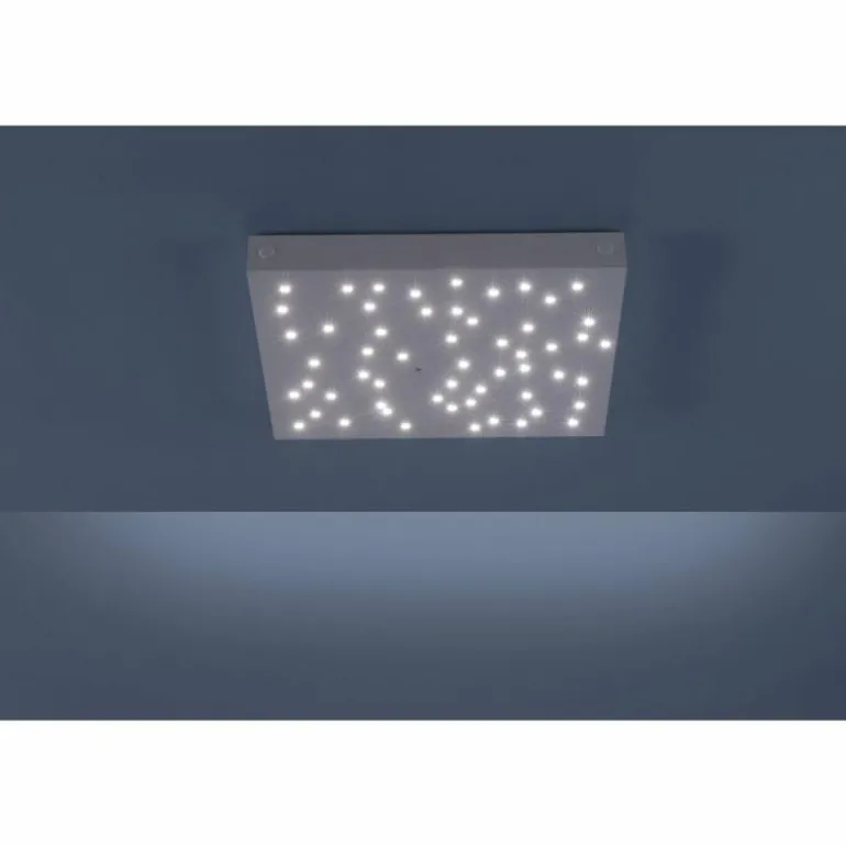 Plafonnier Leuchten Direkt Ls-STARS LED Blanc, 1 lumière, Télécommandes, Changeur de couleurs