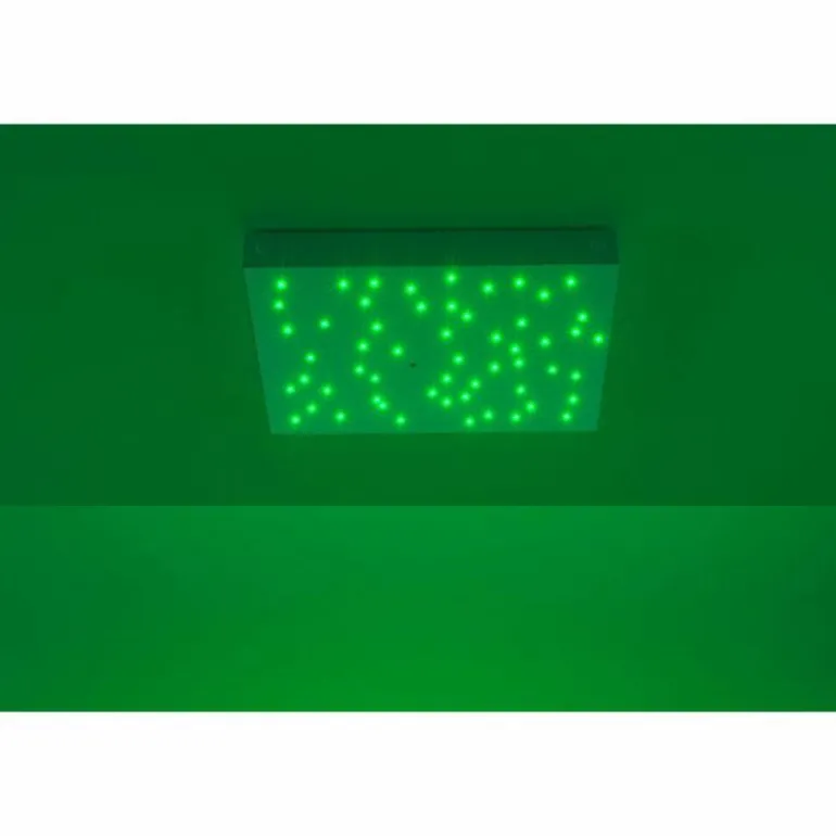 Plafonnier Leuchten Direkt Ls-STARS LED Blanc, 1 lumière, Télécommandes, Changeur de couleurs
