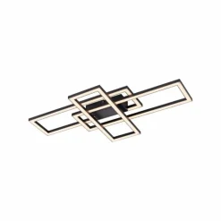 Plafonnier Leuchten Direkt IVEN LED Noir, 1 lumière