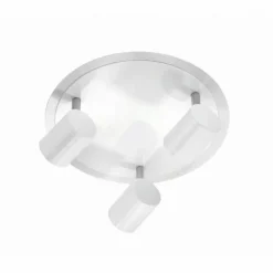 Plafonnier Leuchten Direkt TARIK Blanc, 3 lumières