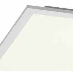 Plafonnier Leuchten-Direkt FLAT LED Blanc, 1 lumière, Télécommandes