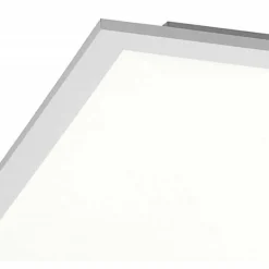 Plafonnier Leuchten-Direkt FLAT LED Blanc, 1 lumière, Télécommandes