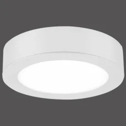 Plafonnier Leuchten-Direkt OSKAR LED Blanc, 1 lumière
