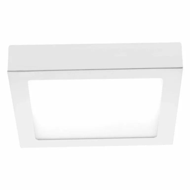 Plafonnier Leuchten-Direkt OSKAR LED Blanc, 1 lumière