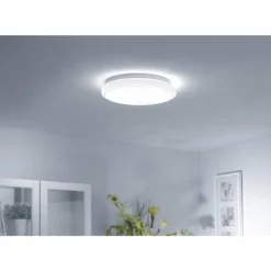 Plafonnier Leuchten-Direkt JUPITER LED Blanc, 1 lumière