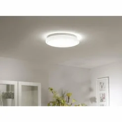 Plafonnier Leuchten-Direkt JUPITER LED Blanc, 1 lumière