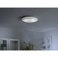 Plafonnier Leuchten-Direkt JUPITER LED Blanc, 1 lumière