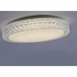 Plafonnier Leuchten-Direkt FRIDA LED Transparent, 1 lumière