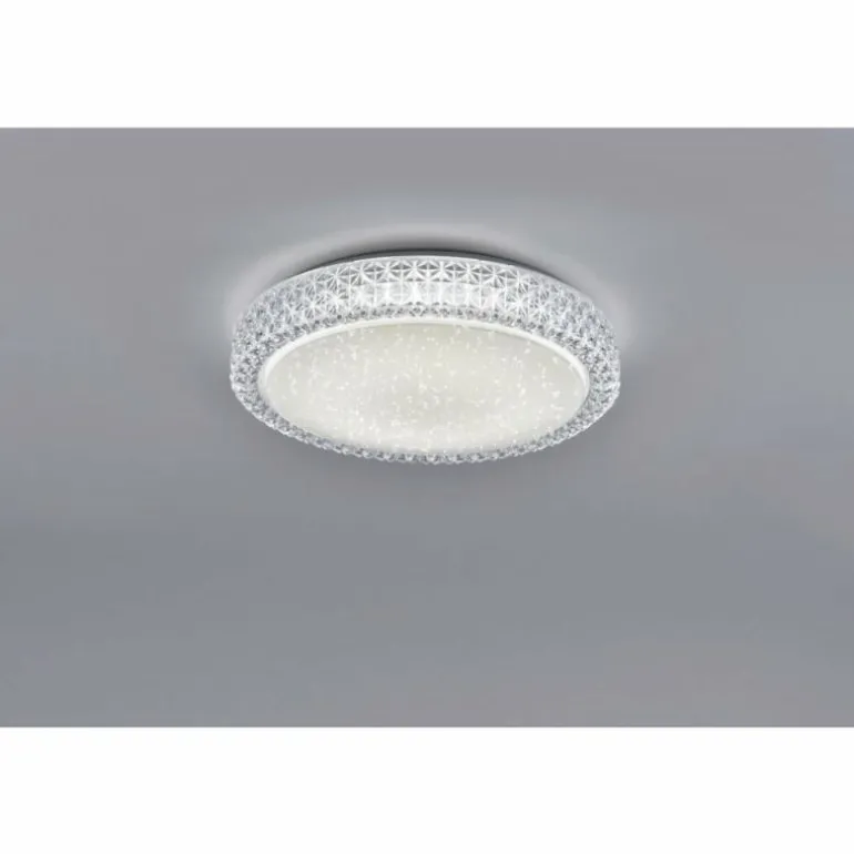 Plafonnier Leuchten-Direkt FRIDA LED Transparent, 1 lumière