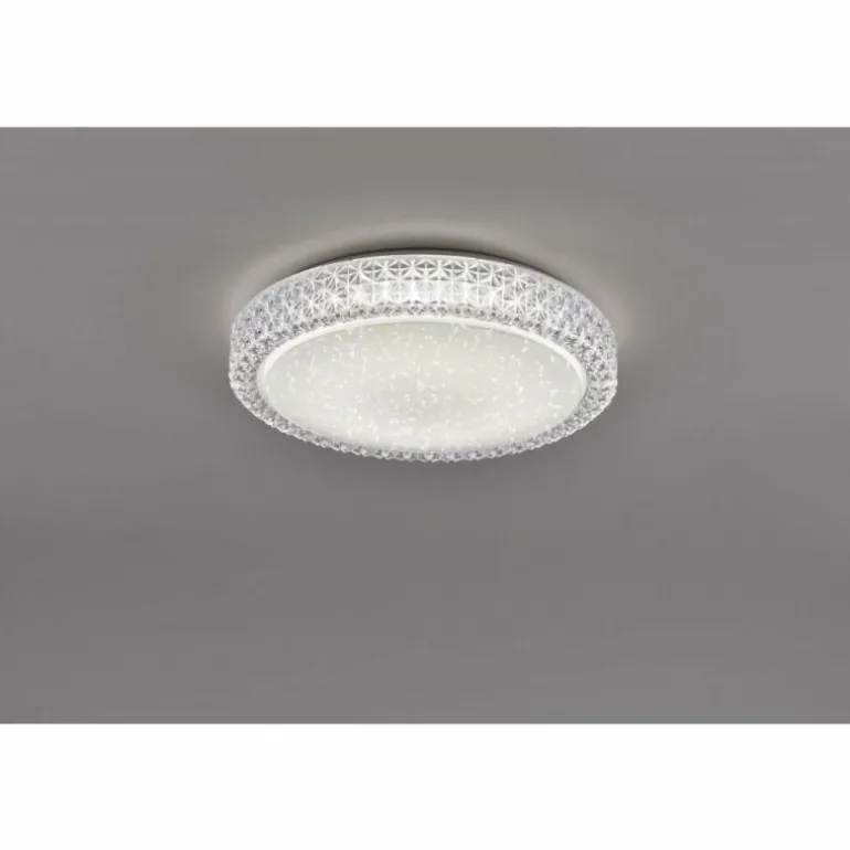 Plafonnier Leuchten-Direkt FRIDA LED Transparent, 1 lumière