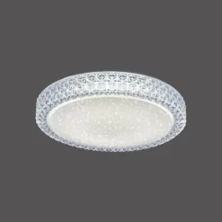 Plafonnier Leuchten-Direkt FRIDA LED Transparent, 1 lumière