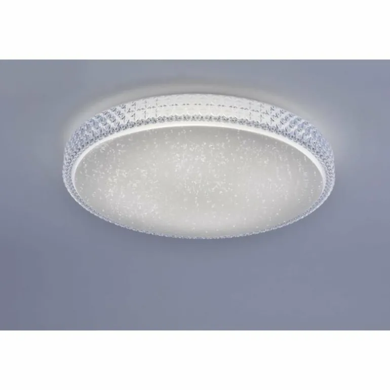 Plafonnier Leuchten-Direkt FRIDA LED Transparent, 1 lumière