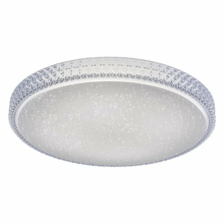 Plafonnier Leuchten-Direkt FRIDA LED Transparent, 1 lumière