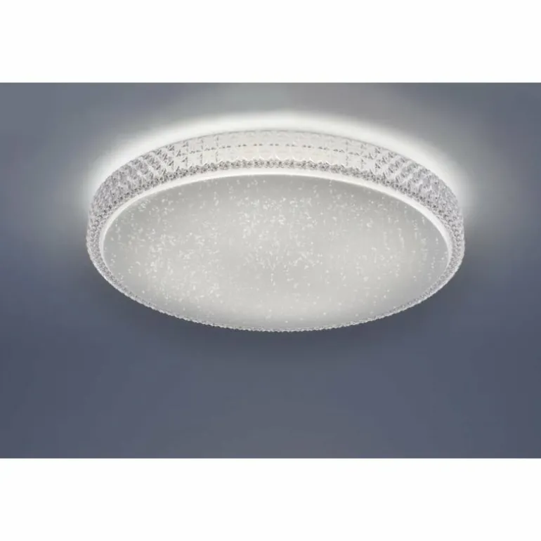 Plafonnier Leuchten-Direkt FRIDA LED Transparent, 1 lumière