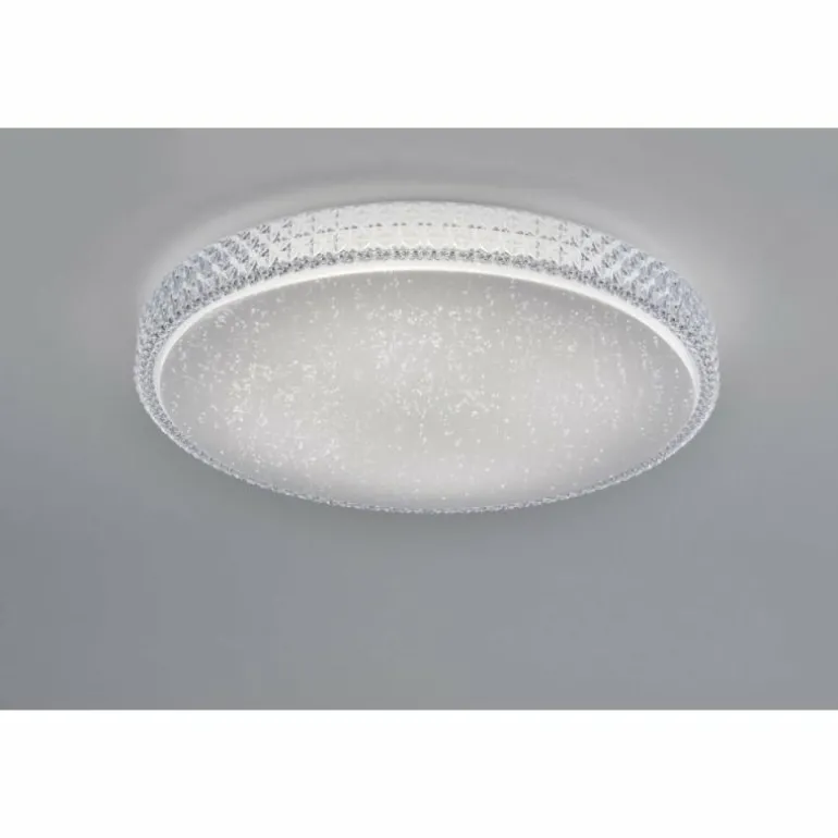 Plafonnier Leuchten-Direkt FRIDA LED Transparent, 1 lumière