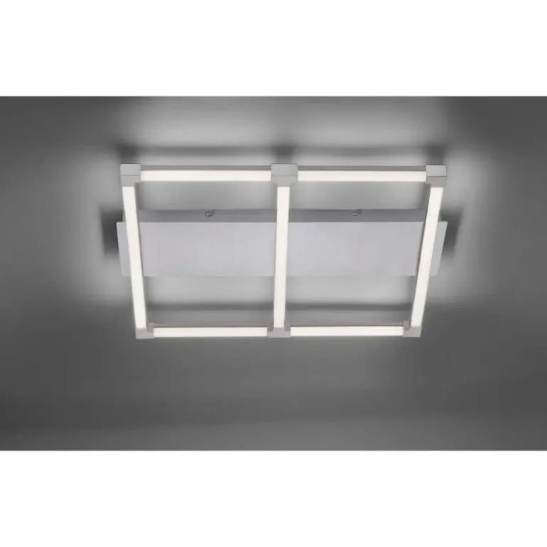 Plafonnier Leuchten-Direkt ANNE LED Acier inoxydable, 1 lumière